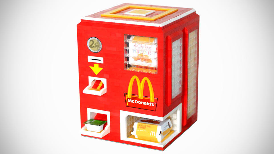 Foodie Gadgets: DIY Lego Vending Machine  THE GASTRONOMY 